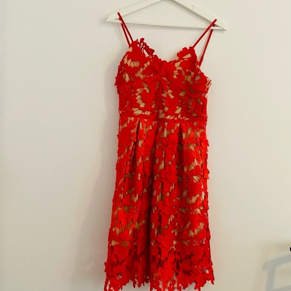 Red Lace Sundress - Picture 11 of 14